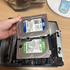 問い合わせ多いので一時停止 パソコンハードディスク　の画像