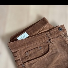 最終お値下げ⭐︎UNITED ARROWS ブラウン コーデュロイ パンツ　XLの画像