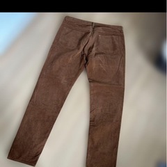 最終お値下げ⭐︎UNITED ARROWS ブラウン コーデュロイ パンツ　XLの画像