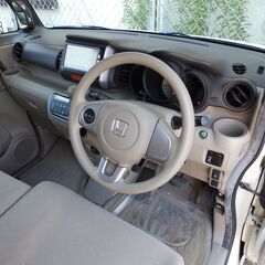 H25y　N-BOX Ｇ　修復歴ナシ　禁煙車　スマートキー 　パワースライドドア　タイヤ９分山　２２.８万円 　の画像