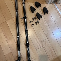 車のルーフバー インテリアバー2本セットの画像