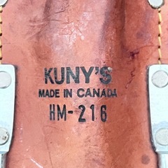 クニーズ(Kuny's)ハンマー/ナイフホルダー(ツールホルダー 工具差し)HM-216の画像