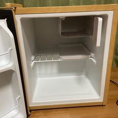 【超美品】木目調1ドア冷蔵庫　パーソナル冷蔵庫　の画像