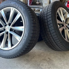 レクサスRX 純正ホイール　スタッドレスの画像
