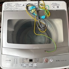 【受付終了】※10/12(明日お取引希望) 　AQUA洗濯機の画像
