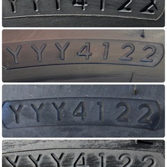 バリ山 2022年 41週 265/65R17 ヨコハマ アイスガード G075 ハイラックスサーフ 純正ホイール 4本セットの画像