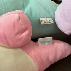 大型ぬいぐるみ4体恐竜時代60〜70センチの画像