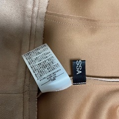 CLASSA クラッサ フェイクスエード ノーカラージャケット ブルゾンの画像