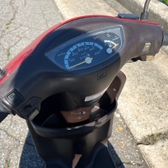 実働 HONDA タクト AF51 原付 スクーター 富山発 ★自動的にスタンドを掛けてくれる機能搭載!! ★綺麗な車体 ★老若男女問わず乗れます!!の画像