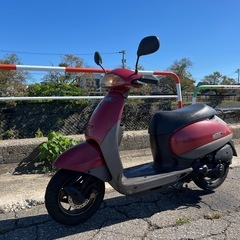 実働 HONDA タクト AF51 原付 スクーター 富山発 ★自動的にスタンドを掛けてくれる機能搭載!! ★綺麗な車体 ★老若男女問わず乗れます!!の画像