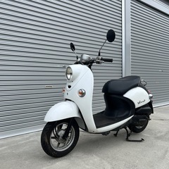 実働 YAMAHA Vino ビーノ SA26J 原付 スクーター 富山発 ホワイト×ブラック 大人気モデル 基本的動作確認済み!! ★県内最短当日配送!!の画像