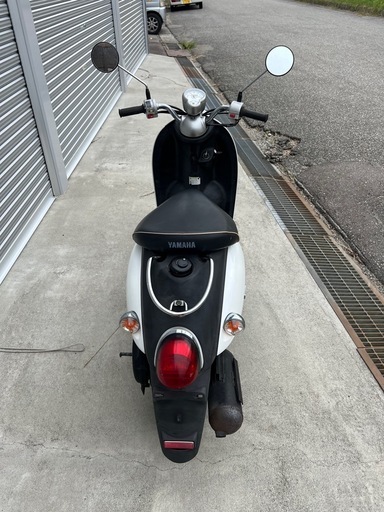 実働 YAMAHA Vino ビーノ SA26J 原付 スクーター 富山発 ホワイト×ブラック 大人気モデル 基本的動作確認済み!! ★県内最短当日配送!!