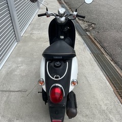 実働 YAMAHA Vino ビーノ SA26J 原付 スクーター 富山発 ホワイト×ブラック 大人気モデル 基本的動作確認済み!! ★県内最短当日配送!!の画像