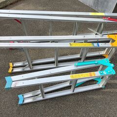 アルミ製　脚立　3台セット　中古品の画像