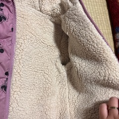 【GAP】80サイズ　ミニーちゃん　ダウン　もこもこの画像