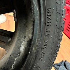 155/65R14☆スタッドレスタイヤホイール4本セット☆軽自動車☆の画像