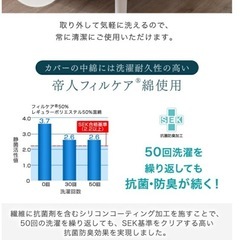  新品シングルベッド　マットレス＆洗えるカバー付き  の画像