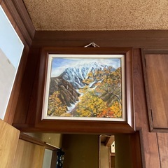 額の画像