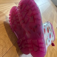 長靴レインブーツ女の子20cmの画像