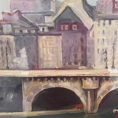 油彩画　額①の画像