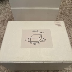 あげます！発泡スチロールの箱　大小6個の画像