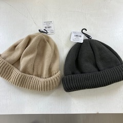 ニット帽各150円の画像
