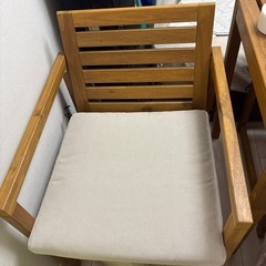 IKEAテーブル&チェアの画像