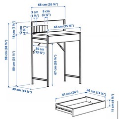 IKEA ドレッサー　BRUKSVARA ブルクスヴァーラ　の画像