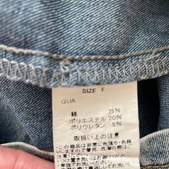 デニム　ワンピースの画像