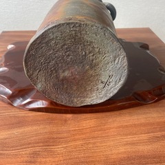 花入れ　備前焼の画像