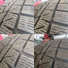 【ライズ・ロッキー用】195/65R16 ヨコハマ アイスガード7 2021年製＋Manaray Sport 16インチホイール 4本の画像