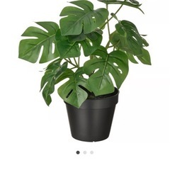 IKEAのフェイクグリーン※鉢カバー付きの画像