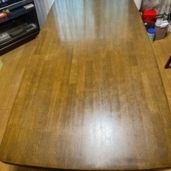 食卓　長テーブルの画像