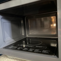 シロカ 電子レンジ フラット 2022年製の画像