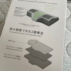 新品未開封！ニトリまくら＋カバーの画像