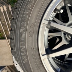 ダンロップ ウインターマックス アルミホイール付 165 70R14  Winter Max       の画像