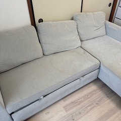 定価80,000 ニトリ　ソファ　ベットにもなるの画像