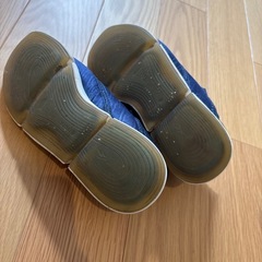リーボック靴ネイビースリッポン22.5cmの画像