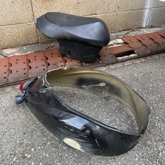 AF67 TODAY トゥデイFI　書類あり　部品取り レストアベース　エンジンカバーだけで元取れるのでバラすなり売るなりしてくださいなの画像