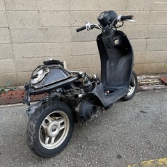 AF67 TODAY トゥデイFI　書類あり　部品取り レストアベース　エンジンカバーだけで元取れるのでバラすなり売るなりしてくださいなの画像