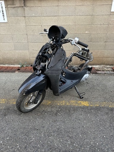 AF67 TODAY トゥデイFI　書類あり　部品取り レストアベース　エンジンカバーだけで元取れるのでバラすなり売るなりしてくださいな