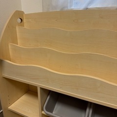 絵本棚•おもちゃ入れの画像