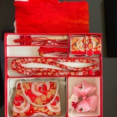 子供用帯　和装用小物セットの画像
