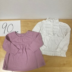 90サイズ/女の子服10点の画像