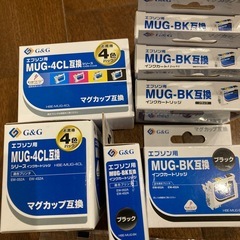 エプソン EW-452A / EW-052A互換インクG&G MUG-4CL 4色セットの画像