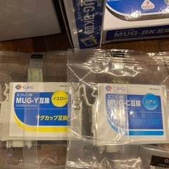 エプソン EW-452A / EW-052A互換インクG&G MUG-4CL 4色セットの画像