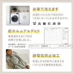 着る毛布の画像