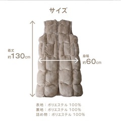 着る毛布の画像