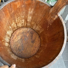 骨董品　　多分明治時代の樽の画像