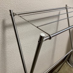 【0円】物干し　アルミ製　の画像